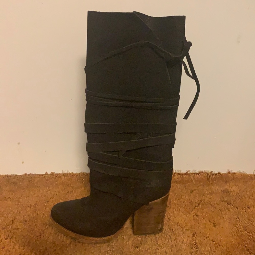 Anthropologie Freebird Heel Boots 8.5